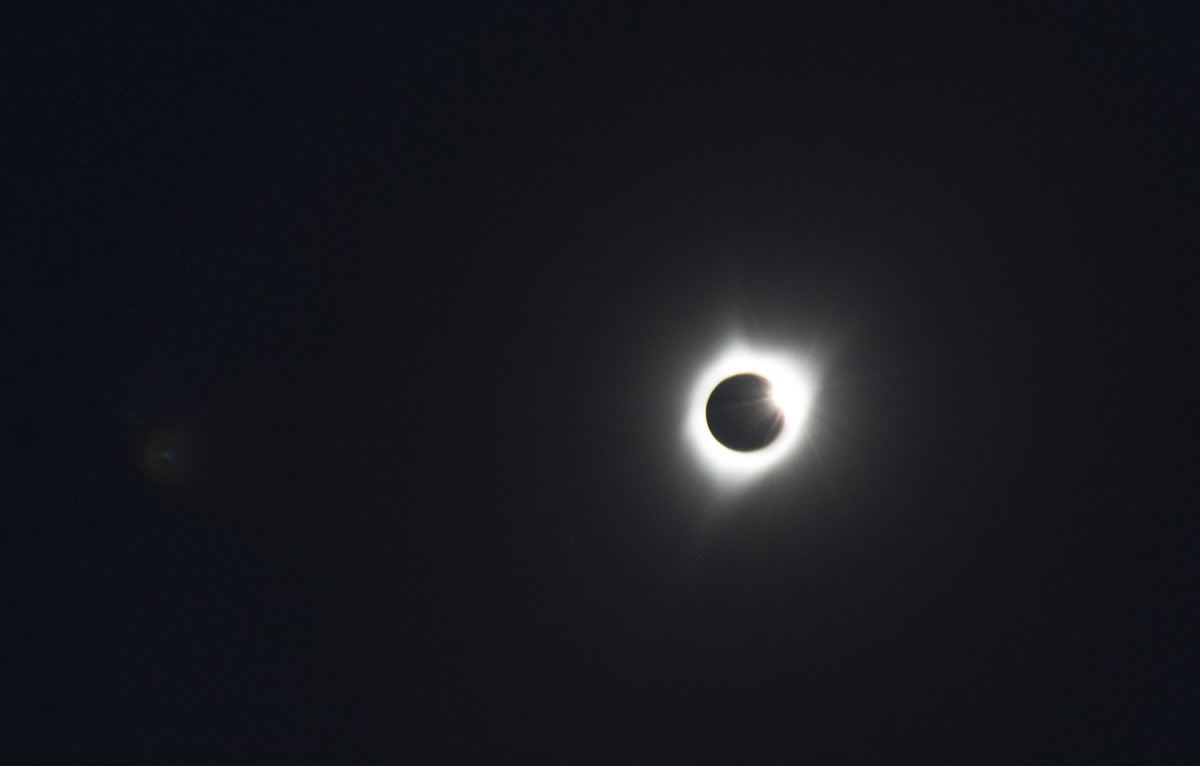 End of totality