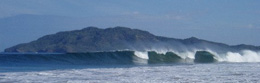 Waves at Playa Tamarindo, Guanacaste, Costa Rica. Photo by Derek Brown.
