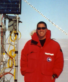 John Cassano in Antarctica